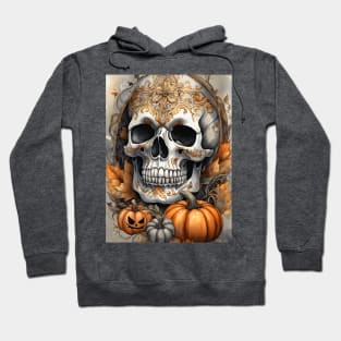 Scary Halloween Calaveras Hoodie